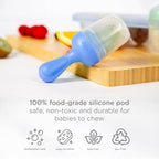 Ubbi Baby Food Feeder and Teether, Silicone Fresh Food Feeder - Image 3