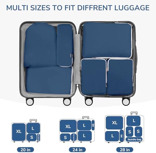 CherryNow 7 Set Compression Travel Packing Cubes - Image 5