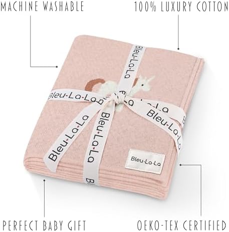 Baby Swaddle Blanket for Girls 100% Cotton Buttery Soft Cozy Receiving Swaddle - Image 3