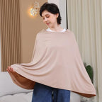 Seejoy Nursing Cover for Breastfeeding, 360°Full Coverage Nursing Poncho - Image 2