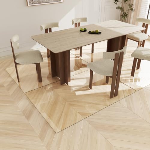 Koonmi Tempered Glass Chair Mat 40"x60" - Image 6