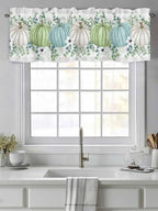 Fall Thanksgiving Kitchen Curtains Valances - Image 2