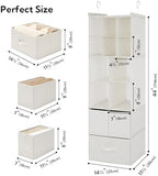 GRANNY SAYS Hanging Closet Organizer, 3 Drawers, 6 Shelves - Image 3