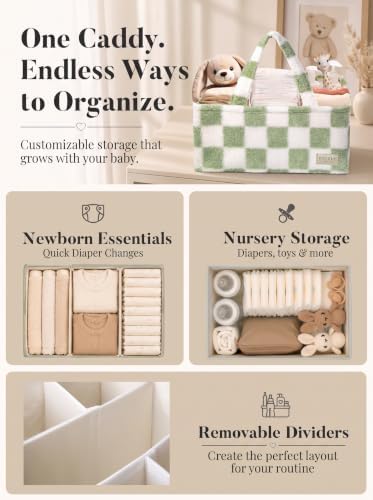 Baby Diaper Caddy Organizer - Image 3