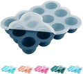 Silicone Freezer Tray with Lid, 1.5oz x 12 Pods by HIWOOD