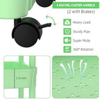 Volnamal Diaper Caddy, 3 Tier Rolling Cart - Image 6