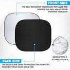 Autovir Car Windshield Sun Shade Foldable | Front Windshield Shade - Image 6