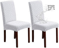 Genina Waterproof Dining Chair Covers Set of 2 Parsons Chair Slipcovers by Genina