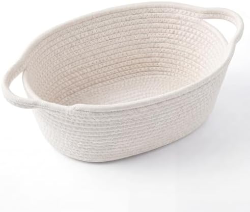 Woven Basket 13" x 8" x 5.5" Rope Gift Baskets Empty by Unknown