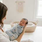 Knit Baby Swaddle Blanket for Boys - Image 5