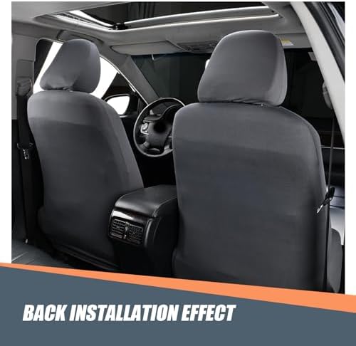2 PCS Car Seat Headrest Cover, Reusable Flexible Headrest Protector, Universal - Image 5