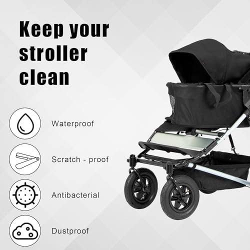 lasuroa Stroller Bag, Waterproof Stroller Bag Portable Stroller Gate Check Bag - Image 3