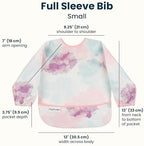 Tiny Twinkle Long Sleeve Bib for Babies & Toddlers | Waterproof Smock Bib for - Image 6