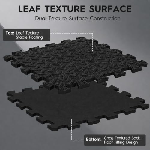 18 Pcs EVA Foam Floor Tiles, Puzzle Exercise Mat Set - Image 5