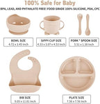 Silicone Baby Feeding Set, Suction Plate Bowl - Image 2