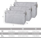 Vercord Expandable Nylon Handbag Purse Organizer Insert Liner Shaper Bag in Bag - Image 2