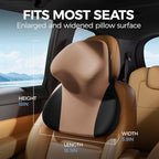 BEBAS Car Headrest Pillow, Ergonomic Neck Pillow - Image 2