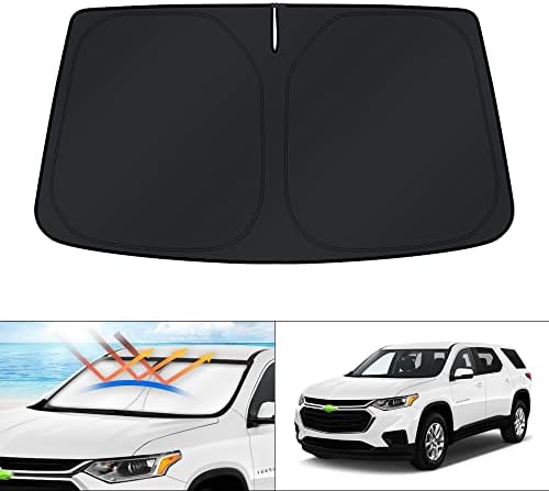 KUST Windshield Sun Shade for Chevrolet Traverse SUV 2018-2023 2024 2025 2026 by KUST