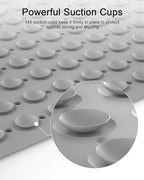 Bath Mat for Tub Shower Mat Non Slip Kids Rubber Shower Tub Mat, 100% Natural - Image 4