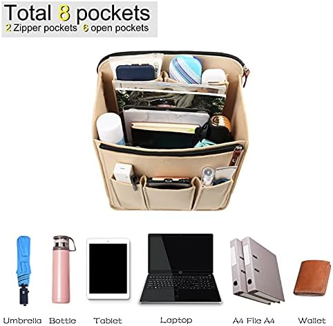 Surblue Felt Backpack Organizer Insert - Image 5