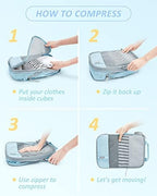 BAGSMART Compression Packing Cubes - Image 6