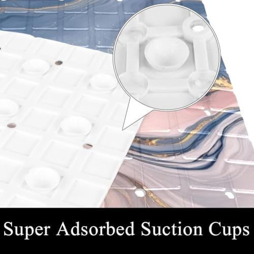 Bathtub Mat Non Slip 26.8x15.1In, Bathroom Decor PVC Shower Mats - Image 3