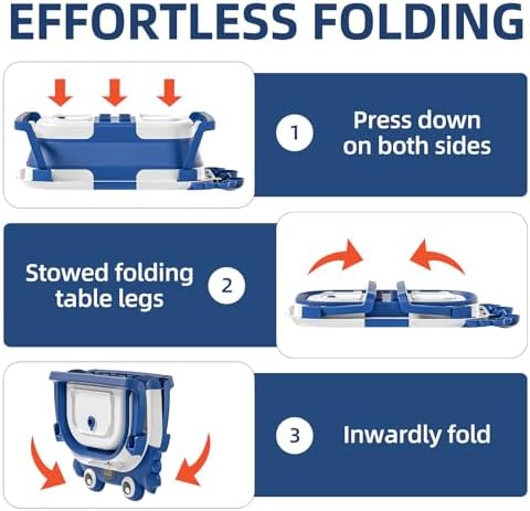 Collapsible Baby Bathtub for Newborns to Toddler - Image 6