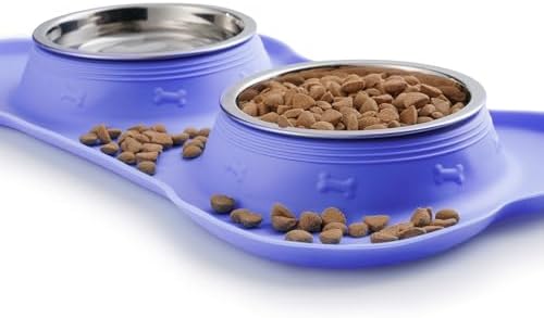 Hubulk Pet Dog Bowls 2 Stainless Steel Dog Bowl - Image 5
