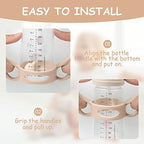 Aolso Silicone Baby Bottle Handles, Dishwasher Safe - Image 5