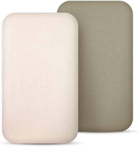 lulumoon Muslin Fitted Bassinet Sheet: Compatible by Lulumoon