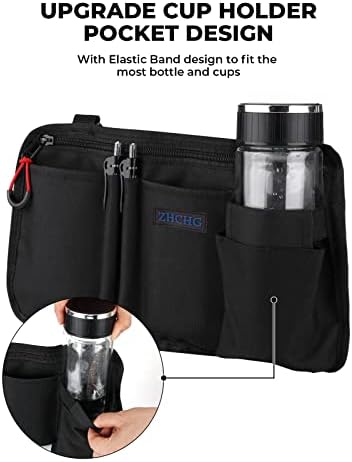 Wheelchair Side Bag, Wheel Chair Armrest Pouch Accessories - Image 4