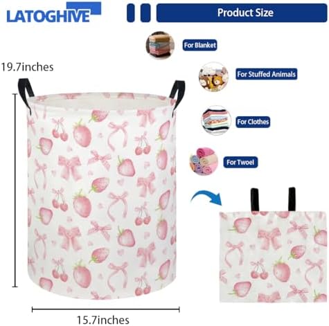 Baby Laundry Hamper kids laundry Basket Waterproof Laundry Bag - Image 2