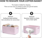 MiniArk Large Storage Baskets for Shelves, Baby Nursery, Toy Baskets Box - Image 7