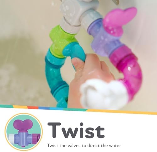 Nuby Wacky Waterworks Pipes Bath Toy - Image 4