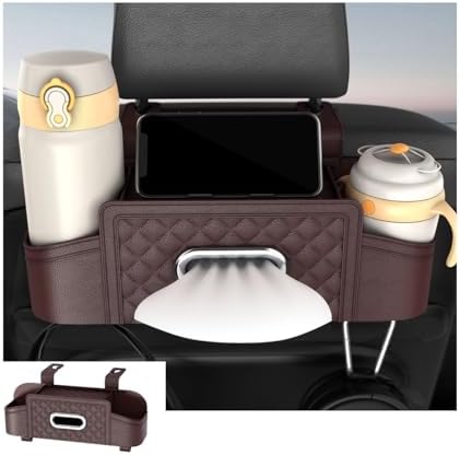 Mandark Headrest-Mounted Backseat Organizer by Unknown