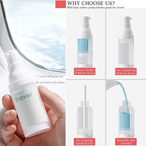 Mild East 3pcs 20ml Sterile Airless Pump Bottle - Image 3