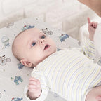Muslin Bassinet Sheets 2 Pack, Universal Cotton Fitted Baby Mattress Sheet - Image 2