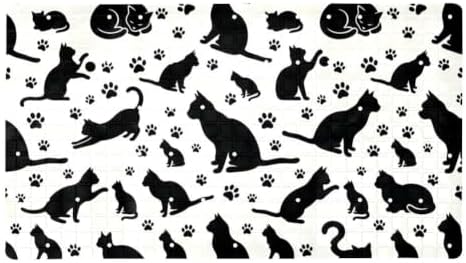 Shower Mat Non Slip, Cats Paws Anti Slip Bath Mat by Anna+Cowper