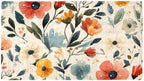 Bathtub Mat Non Slip 26.8x15.1In, Florals Design Bath Mat by Anna+Cowper