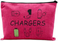 Chargers Electronic Accessories Storage Bag Travel Tech Organizer Pouch by Sudaporn