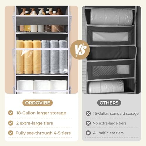 5 Tiers Over Door Organizer - Image 2