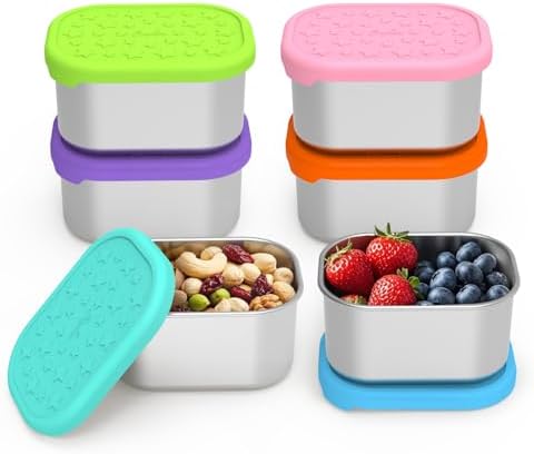 SOPHICO 8oz Kids Snack Containers by SOPHICO