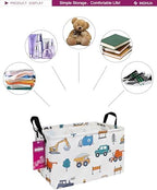Rectangular Vehicles Storage Basket Fabric - Image 3