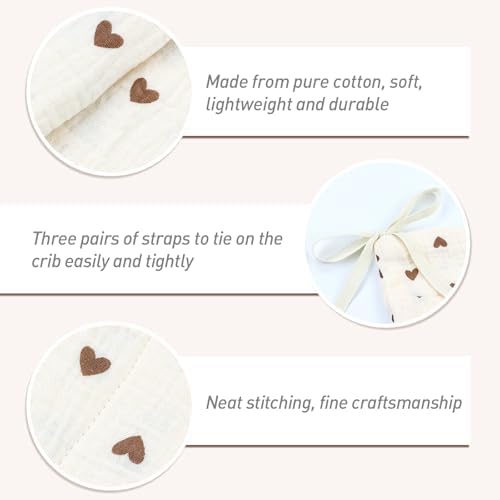 Cinaci 2pcs Cotton Pram Stroller Caddy Baby Crib Hanging Organizers Storage - Image 3