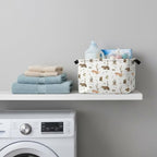 Kid Storage Basket Bear Deer Jungle Decor - Image 5