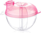 Accmor Baby Formula Dispenser for On-the-Go Feedings, Three-Compartment by Accmor