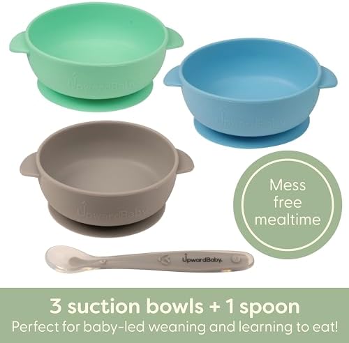 UpwardBaby Silicone Baby Bowls - Image 2