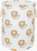 Round Laundry Basket Storage Bins Nursery Hamper Gift Baskets by VAIVUSTO