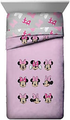 Disney Minnie Mouse Full Size Comforter Set 7 Piece Kids Bedding - Image 2