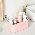 Multiuse Caddy Organizer with Handle, Portable Divided Plastic Tote Bin - Image 3